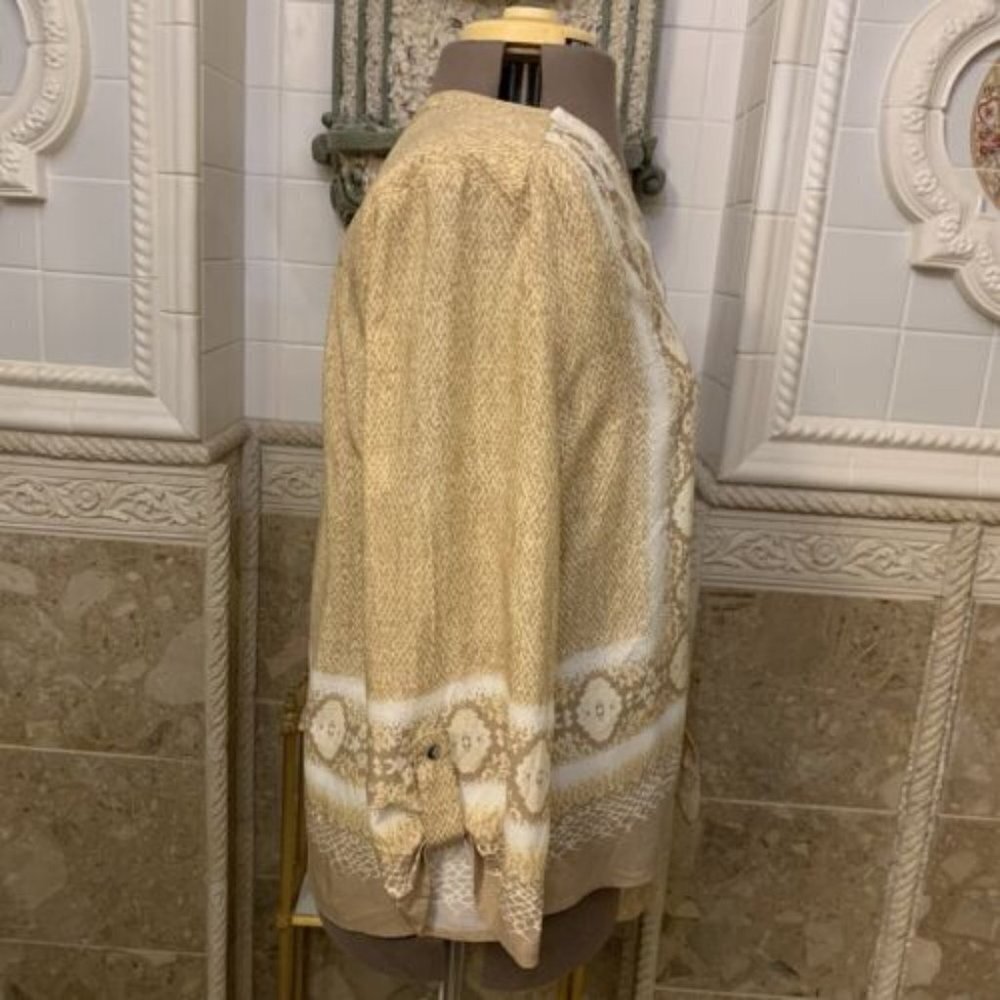 Ruby Rd. Size Xl. Reptile Print. Button/Tie Closu… - image 5